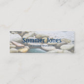 Beach Stones Mini Visitekaartje (Achterkant)