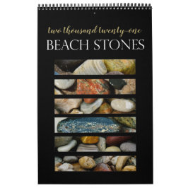 Beach Stones van Lake Michigan Calendar Kalender