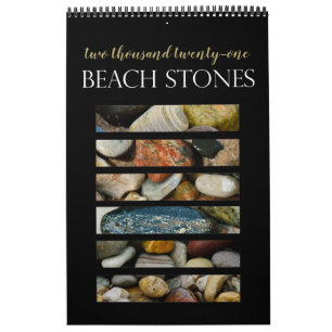 Beach Stones van Lake Michigan Calendar Kalender