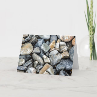 Beach Stones-Wenskaart Kaart