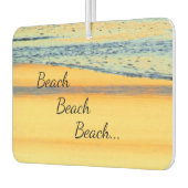 "Beach, strand, strand..." zonsondergang Luchtverfrisser (Links)