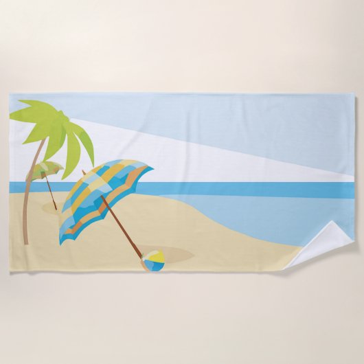 Beach Strandlaken (Voorkant)