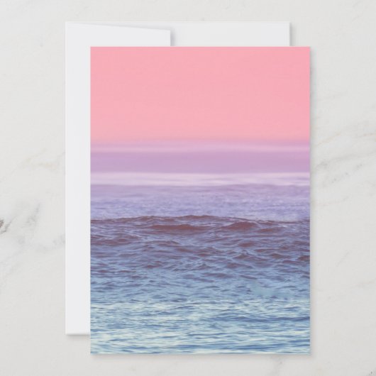 Beach String Lights & Mason Jar Vrijgezellenfeest Kaart (Achterkant)