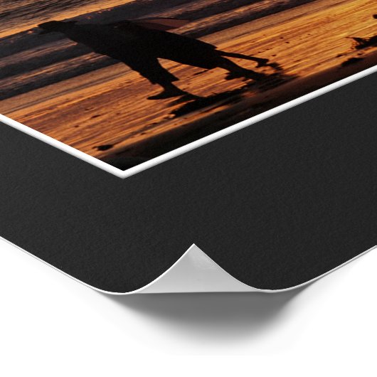 Beach Stroll Poster (Hoek)