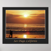 Beach Stroll Poster (Voorkant)