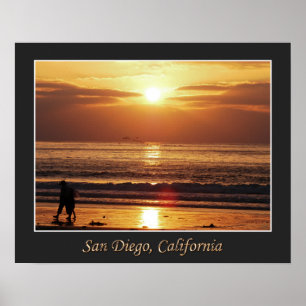 Beach Stroll Poster