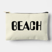 Beach Stuff Accessoires Neutraal Zwart Script Etui (Voorkant)