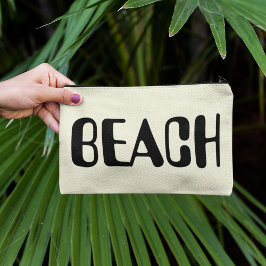 Beach Stuff Accessoires Neutraal Zwart Script Etui