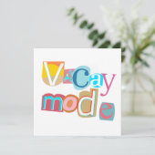 Beach Style Retro Vacay Mode (Staand voorkant)