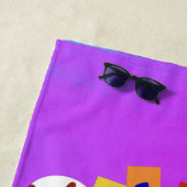 Beach Style Retro Vacay Mode Strandlaken (In situ)