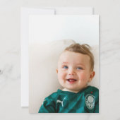 Beach Summer Gender Neutral 1st Birthday Kaart (Achterkant)