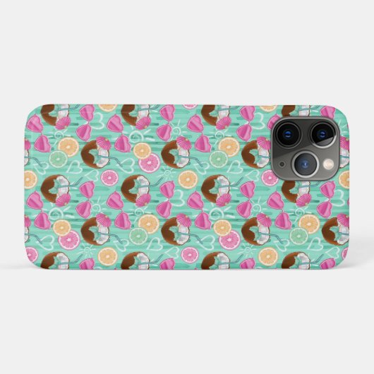 Beach Summer Pattern Case-Mate iPhone Case (Achterkant (horizontaal))