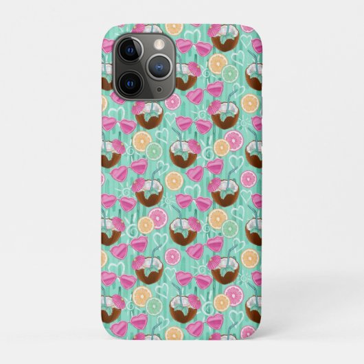 Beach Summer Pattern  Case-Mate iPhone Case (Achterkant)
