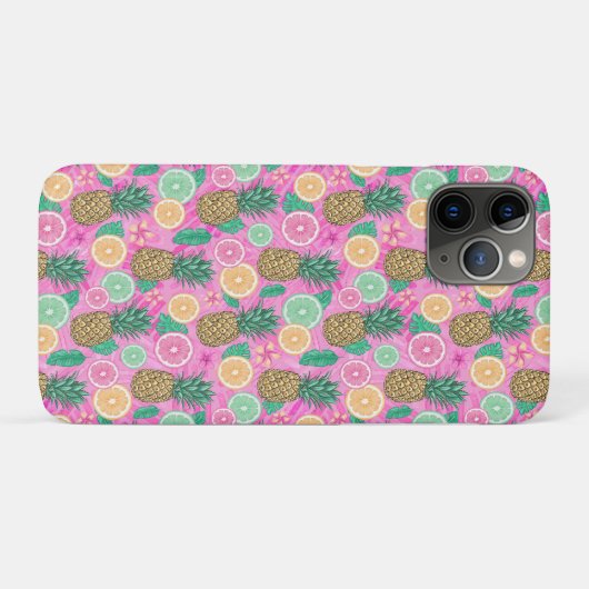 Beach Summer Pattern  Case-Mate iPhone Case (Achterkant (horizontaal))