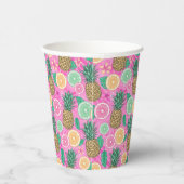 Beach Summer Pattern Papieren Bekers (Rechts)