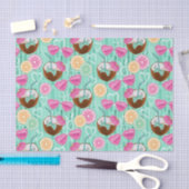 Beach Summer Pattern  Tissuepapier (Craft)