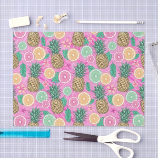 Beach Summer Pattern  Tissuepapier (Craft)