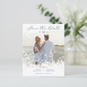 Beach Summer Photo Weddenbudget minimalistisch Bea (Staand voorkant)