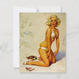  Beach Summer Pin up Girl