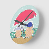 Beach Summer Ronde Klok (Hoek)