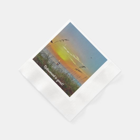 Beach Summer Sunset Napkins Servet (Hoek)