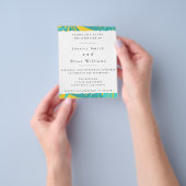 Beach Summer Wedding Flyer (Hand)