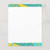 Beach Summer Wedding Flyer (Achterkant)