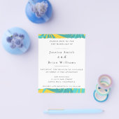 Beach Summer Wedding Flyer (Enkel)