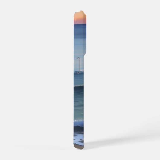 Beach Sun & Surf Monogram  iPhone Hoesje (Rechterkant)