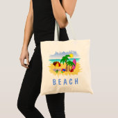 Beach Sun Zee en Surf Fun Budget Tas Beach Bag (Voorkant (product))