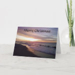 BEACH SUNRISE CHRISTMAS GREETING FEESTDAGEN KAART<br><div class="desc">Dit is het perfecte kerstWenskaart voor iedereen in je leven!</div>