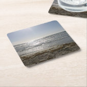 Beach Sunrise Drink Onderzetter (Schuin)