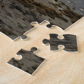 Beach Sunrise Jigzaag Puzzle Legpuzzel (Zijkant)