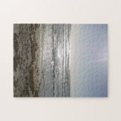 Beach Sunrise Jigzaag Puzzle Legpuzzel (Horizontaal)