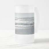 Beach Sunrise Matglas Bierpul (Voorkant rechts)