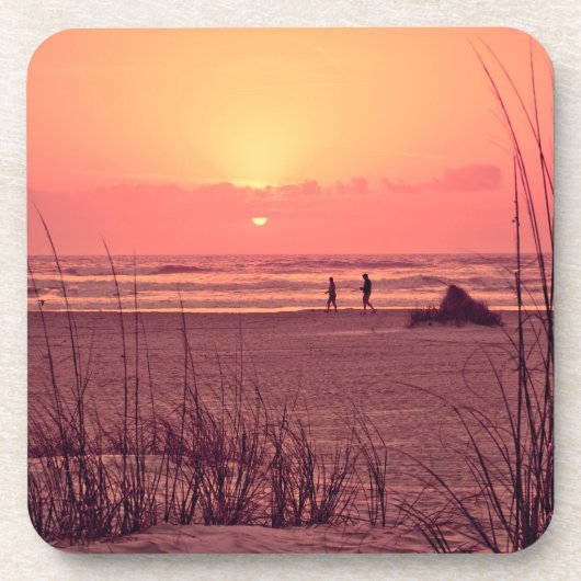 Beach Sunrise Onderzetters voor fotografie (Voorkant)