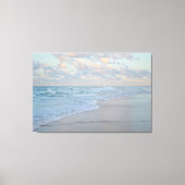 Beach Sunrise over Calm Water Artistic Art Print (Voorkant)