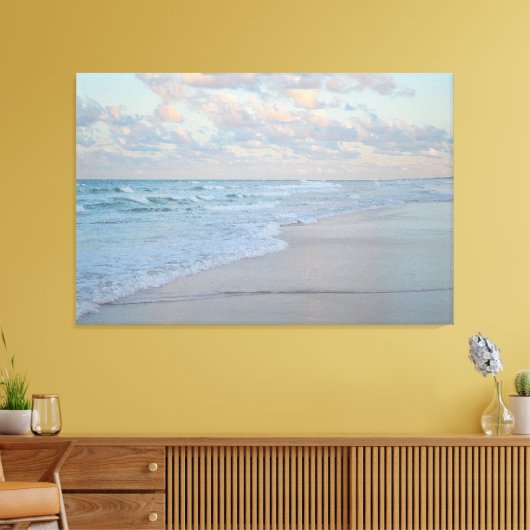Beach Sunrise over Calm Water Artistic Art Print (Insitu (Woonkamer))