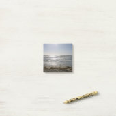 Beach Sunrise Post merkt op Post-it® Notes (Op bureau)