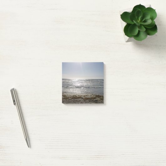 Beach Sunrise Post merkt op Post-it® Notes (Kantoor)