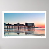 Beach Sunrise Poster (Voorkant)