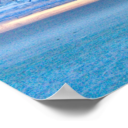 Beach Sunrise Poster (Hoek)