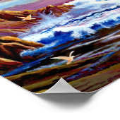 Beach Sunrise Poster (Hoek)