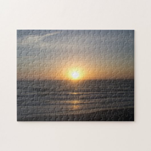Beach Sunrise Puzzle Legpuzzel (Horizontaal)
