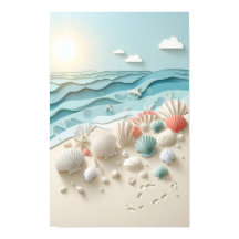 Beach Sunrise & Seashells