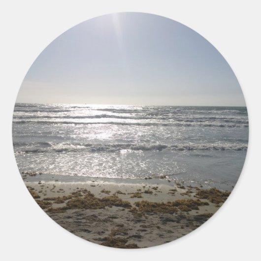 Beach Sunrise Stickers (Voorkant)