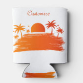 Beach Sunrise Sunset Thunder_Cove Blikjeskoeler (Achterkant)