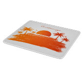 Beach Sunrise Sunset Thunder_Cove Snijplank (Hoek)