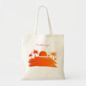 Beach Sunrise Sunset Thunder_Cove Tote Bag (Voorkant)