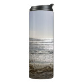 Beach Sunrise Thermal Tumbler Thermosbeker (Gedraaid links)